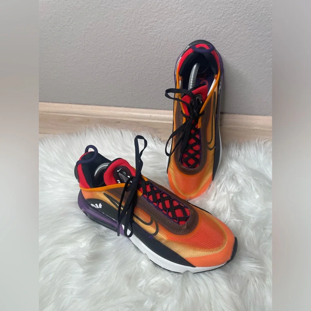Nike Air Max 2090 Magma Orange BV9977-800 Mens Shoes Size 8 or Womens 9.5 - Picture 3 of 12